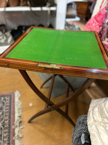 Vintage Fold-up Game Table