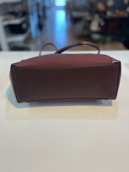 Coach Legacy "Jacquard Oxblood" Handbag
