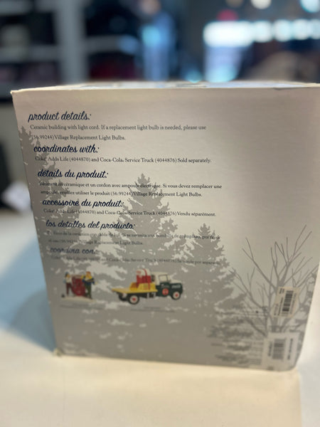 Dept. 56 Coco-Cola Big Chill Supply & Service Figurine