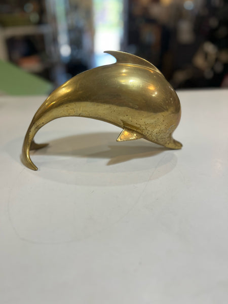 Dolbi Cashier Brass Dolphin Figurine