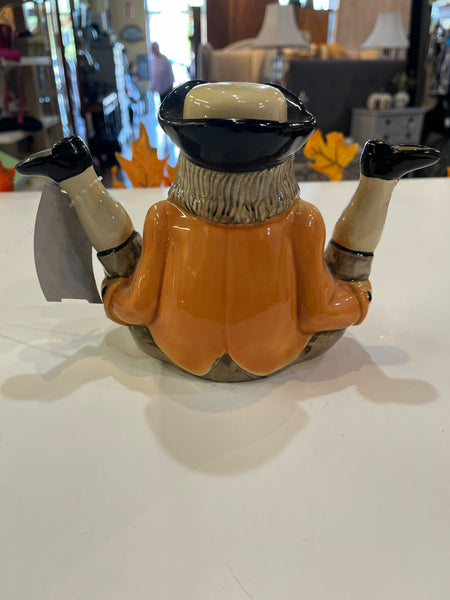 Tony Wood Staffordshire Toby Jug "William Wade" Upside Down Man