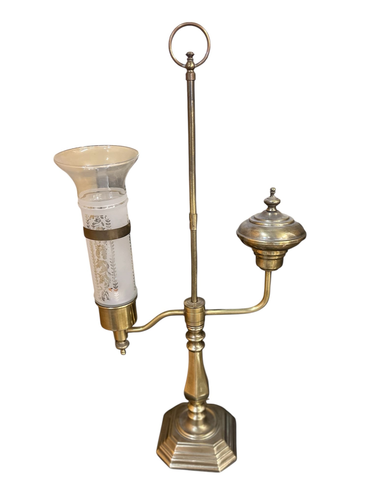 Vitnage Frederick Cooper Brass Student Lamp