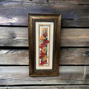 Russ Erickson Clay Flower Framed Art