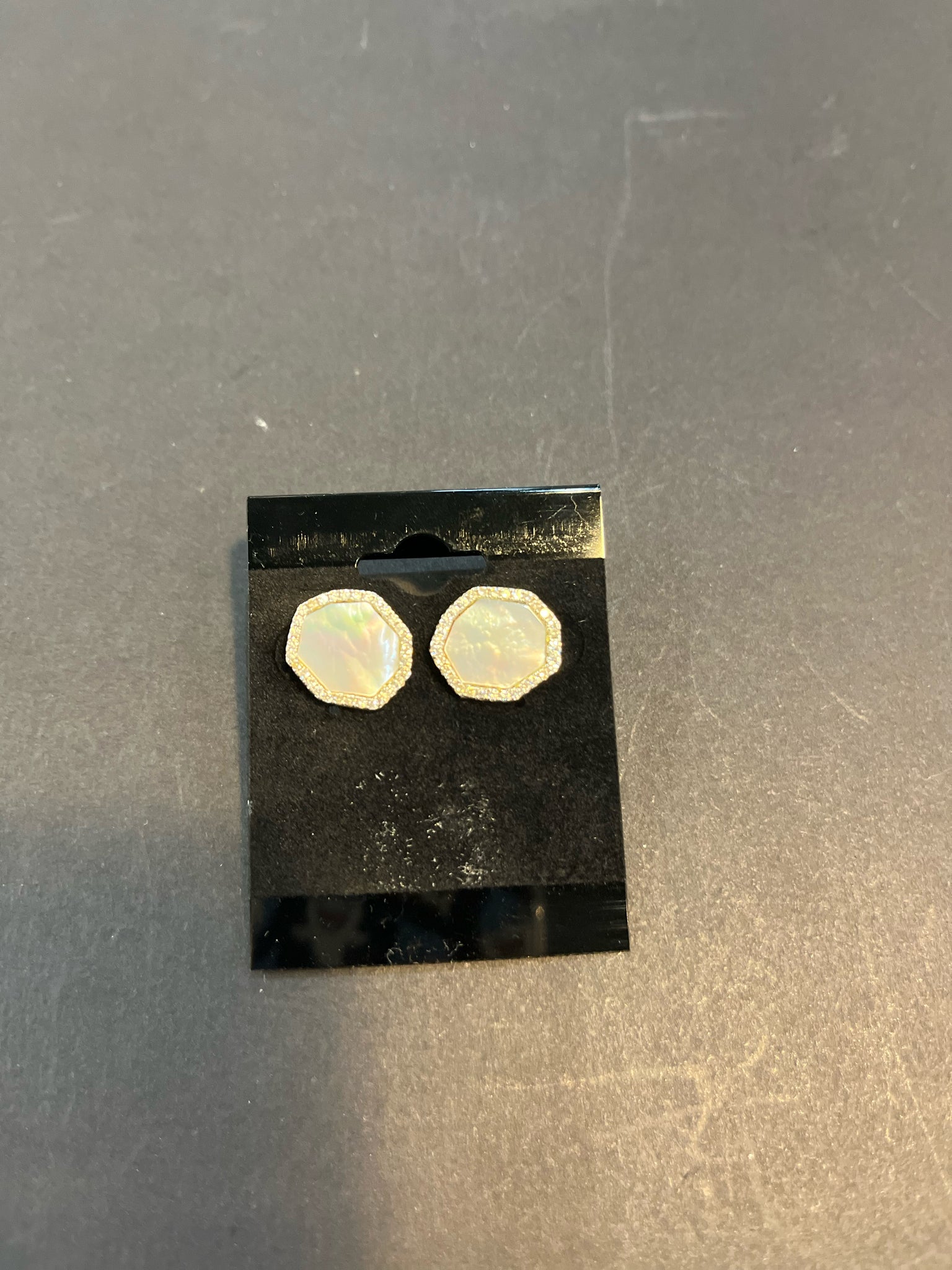 Sterling Silver Mother of Pearl Earrings