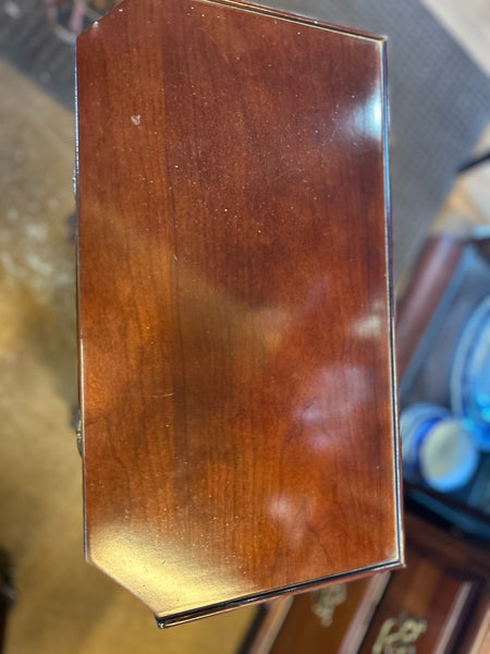 Dark Wood Nightstand