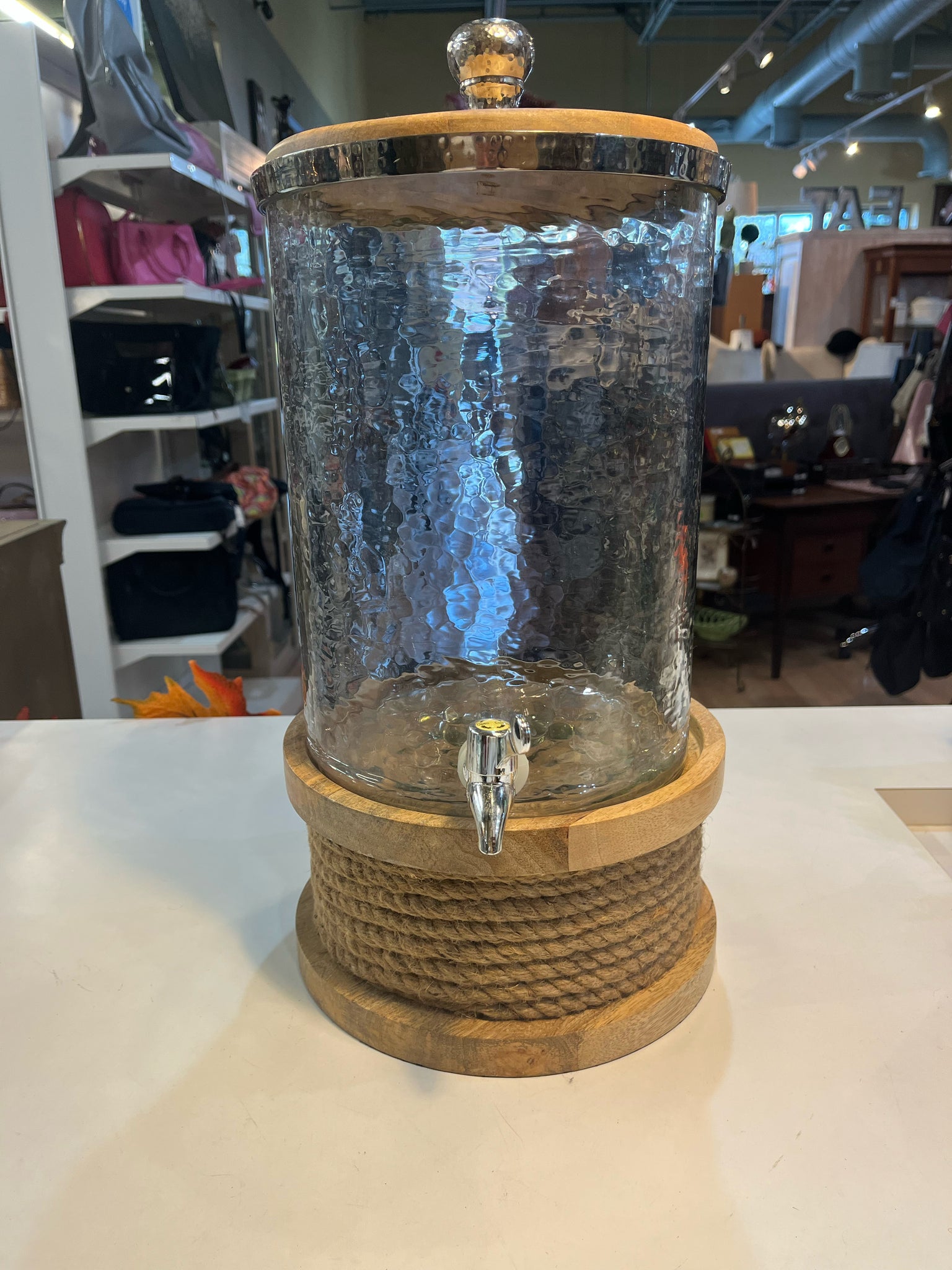 Tommy Bahama Rope Beverage Dispenser