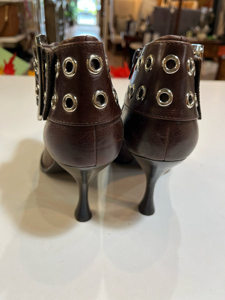 Jeffrey Campbell Brown Heeled Boots