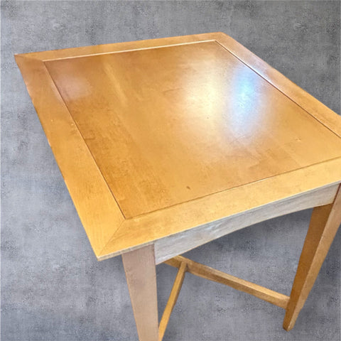 Light Brown Wood End Table