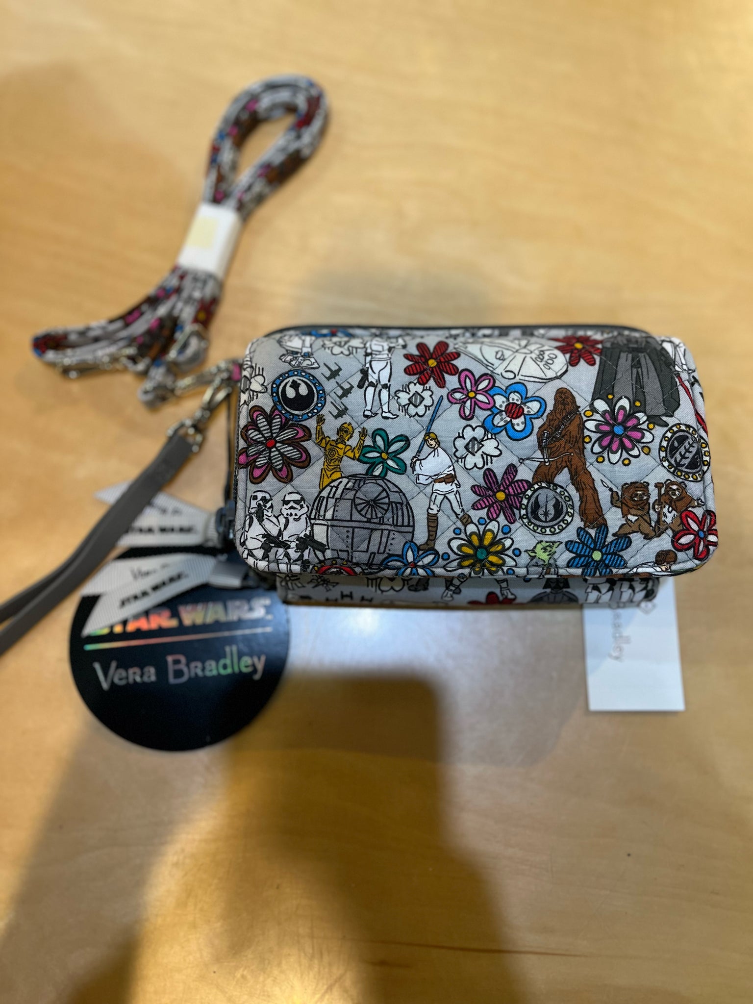 NWT Vera Bradley “Far,Far Away Light vs Dark” Handbag