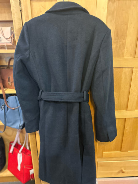 NWT Sam Edelman Navy “Wrap” Coat