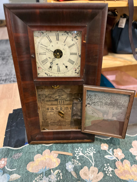 Vintage Chauncey Jerome Haven Ogee Shelf Clock