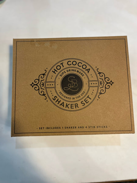 Hot Cocoa Shaker Gift Set