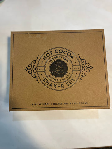 Hot Cocoa Shaker Gift Set