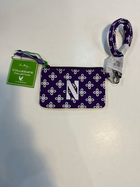 NWT Vera Bradley Northwestern Zip Wallet
