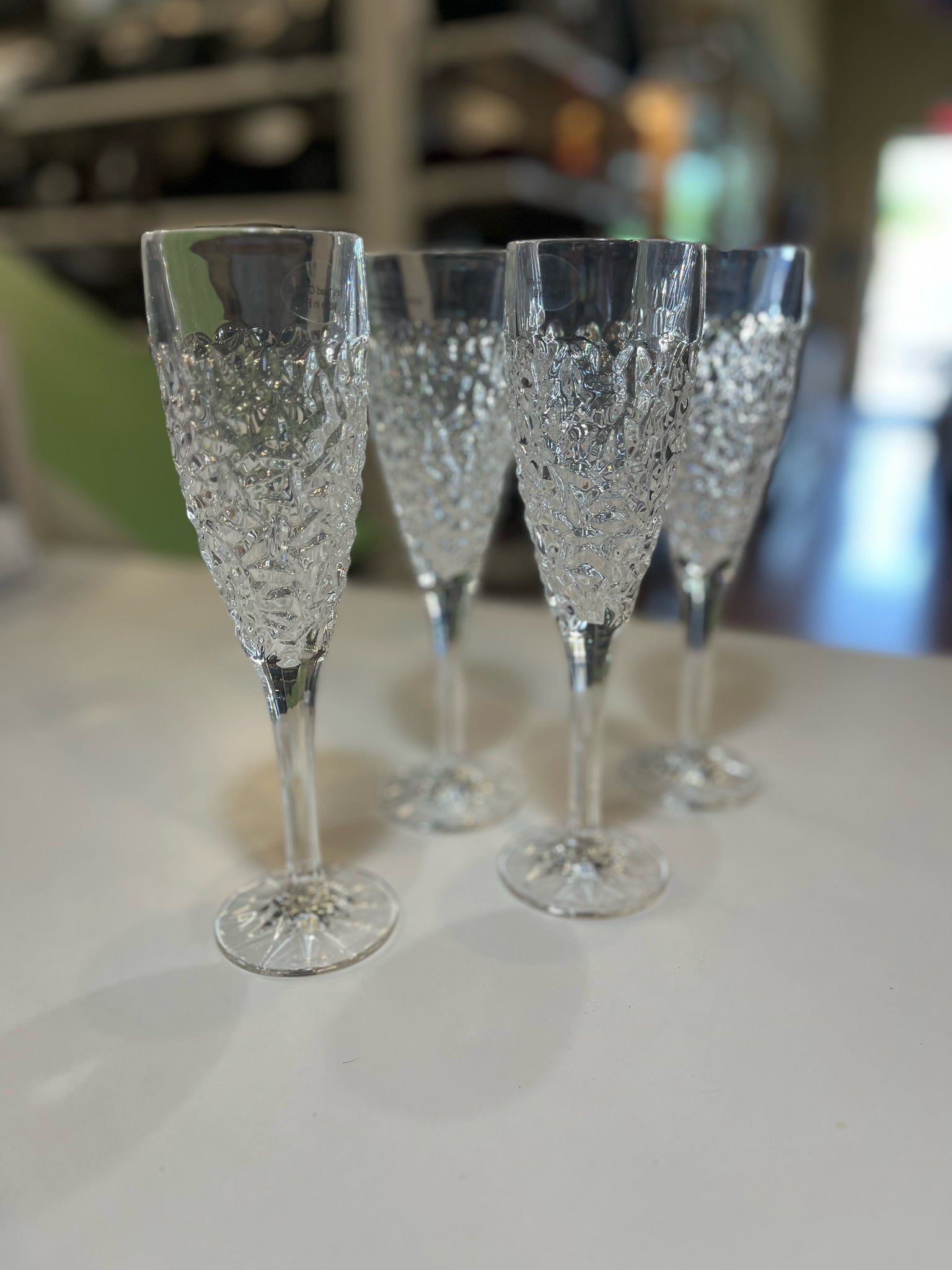 Crystal Champagne Flutes