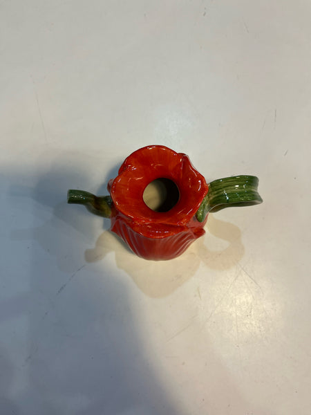 Fitz & Floyd Tulip Teapot