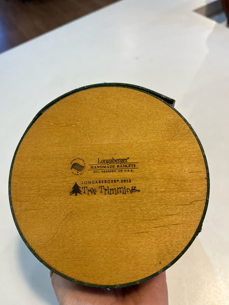 Longaberger “Little Drum” Basket