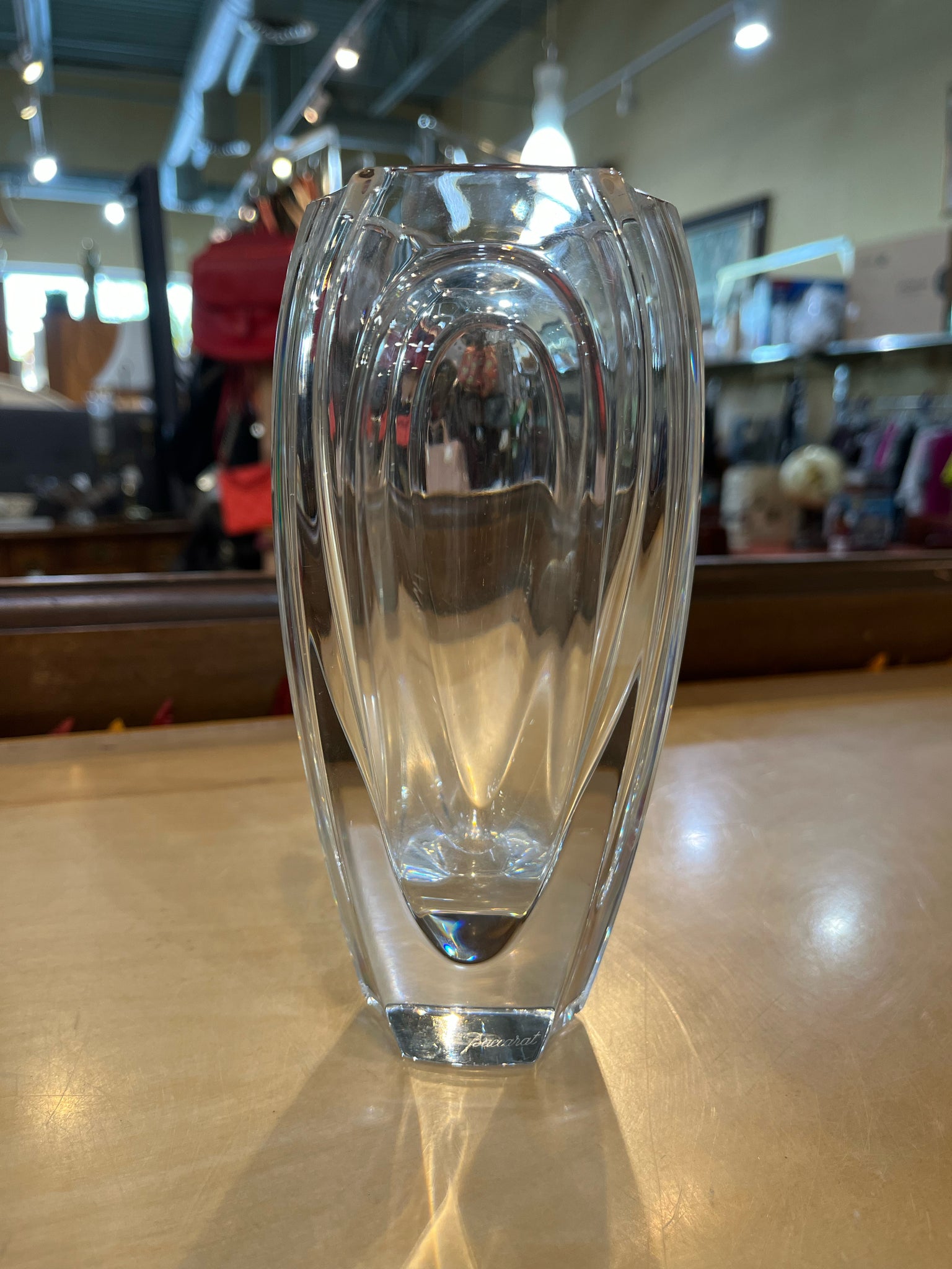 Baccarat “Cristallo Firmato” Vase