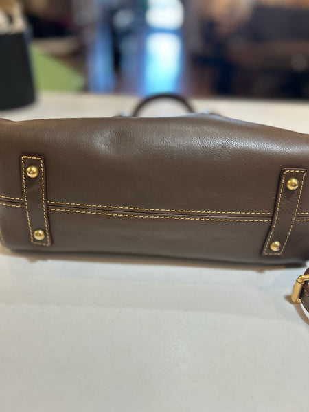 Dooney & Bourke Taupe “Cameron Florentine” Handbag