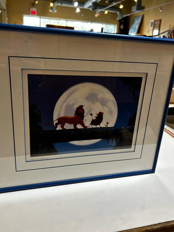 Lion King Hakuna Matata Custom Framed Lithograph