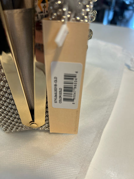 NWT Badgley Mischka  Crystal Clutch