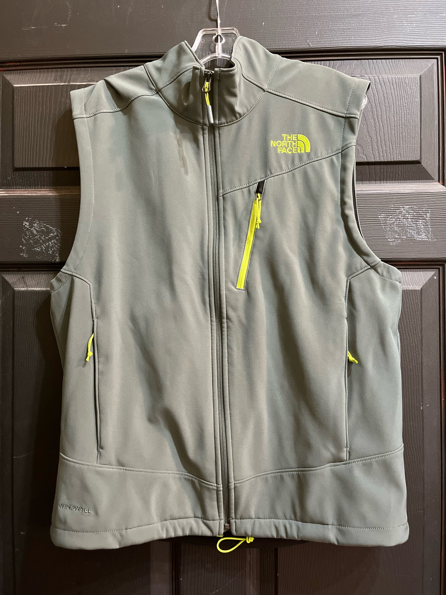 North Face Olive Green Men's Vest