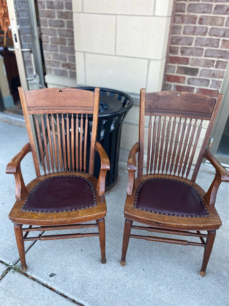 Set of 2 Jury Chairs