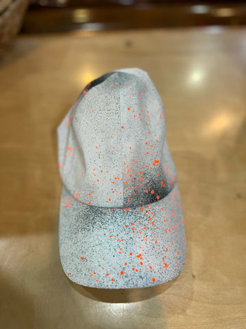 Lululemon Gray Splatter Paint Hat