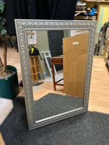 Silver Framed Large Mirror