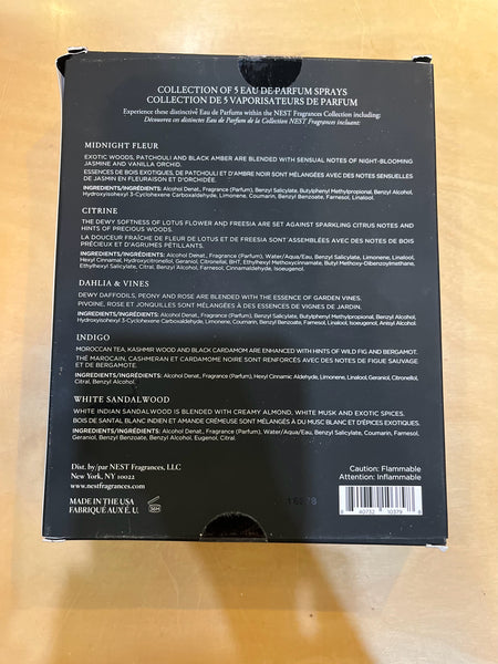 Nest 5 Piece Perfume Set