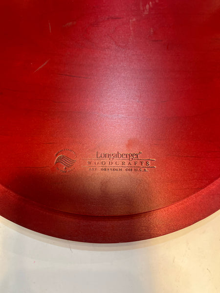 Longaberger “Christmas Collection Drum Basket” Basket