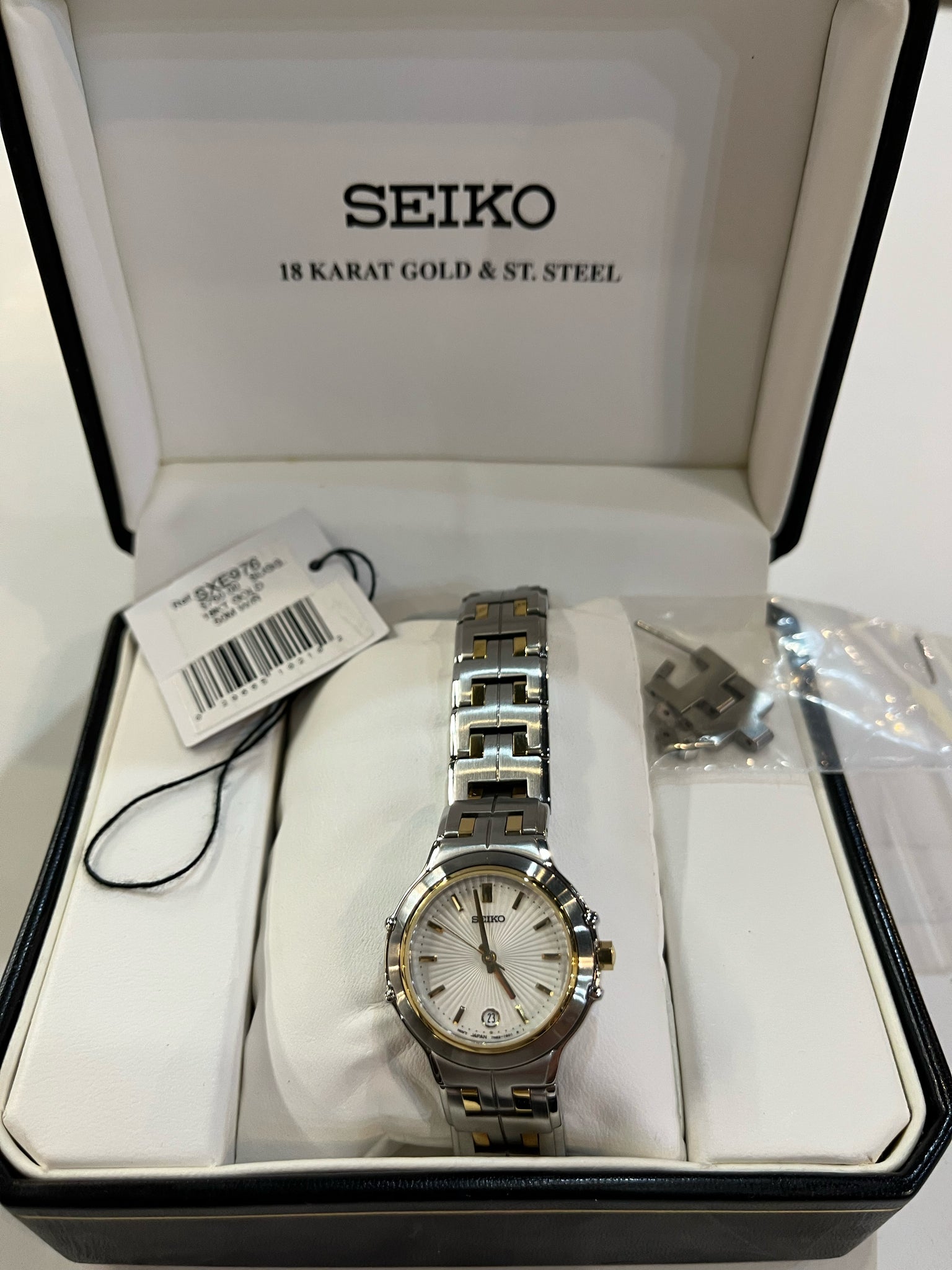 Seiko Womens two tone watch