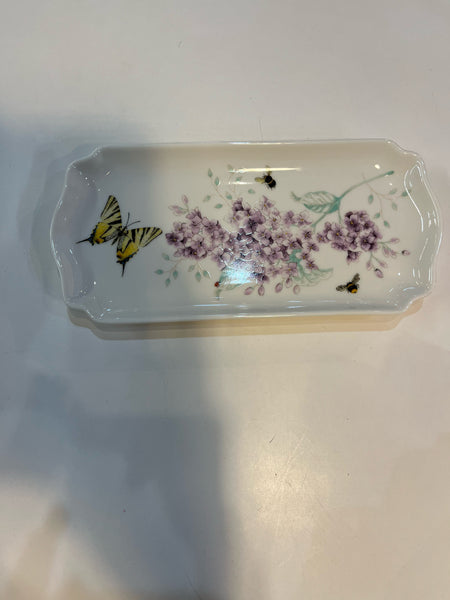 NIB Lenox "Butterfly Meadow" Tray