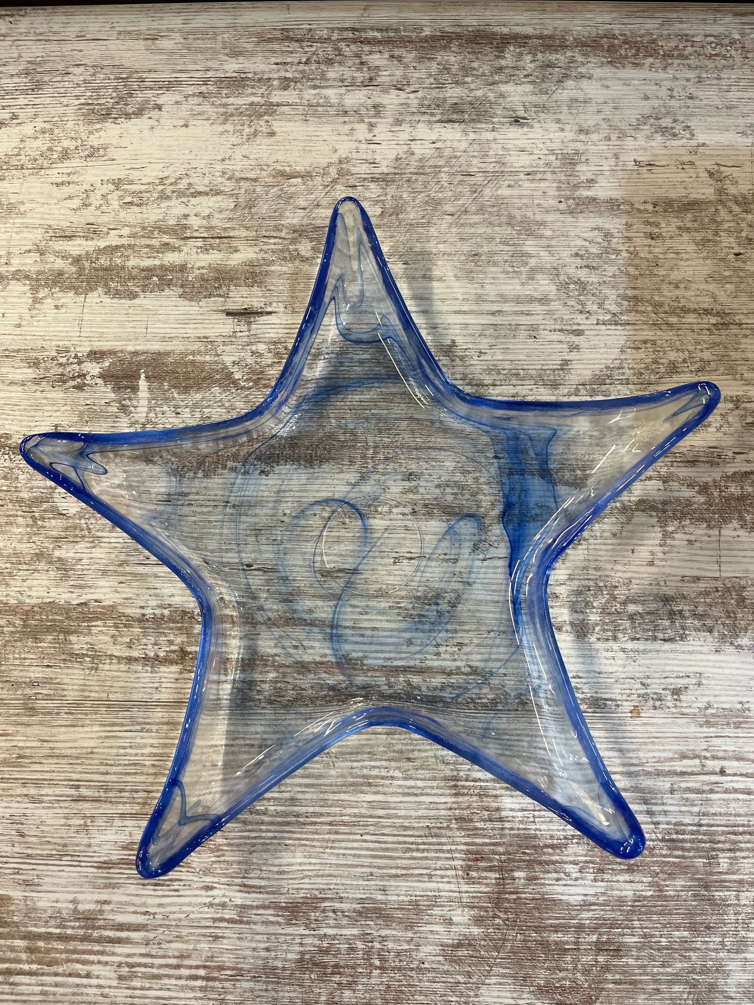 Starfish Glass Tray