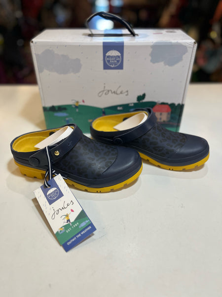 NWT Joules “Welly Clog” Navy Boots