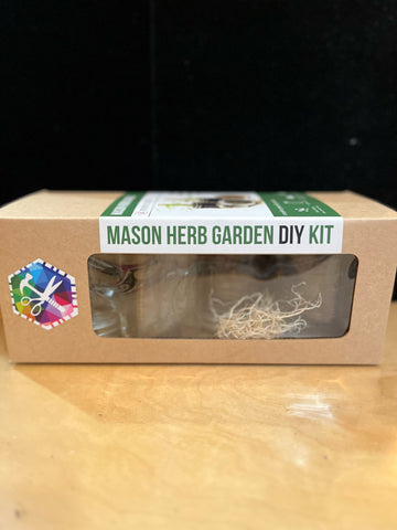 Mason Herb Garden DIY Kit