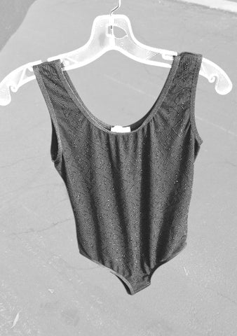 Size L Yves St Laurent Black Bodysuit