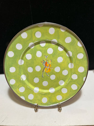 MacKenzie-Childs Grasshopper Plate