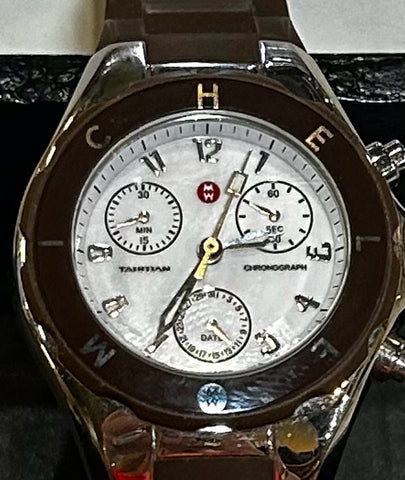 Michele Tahitian Jelly Bean Watch