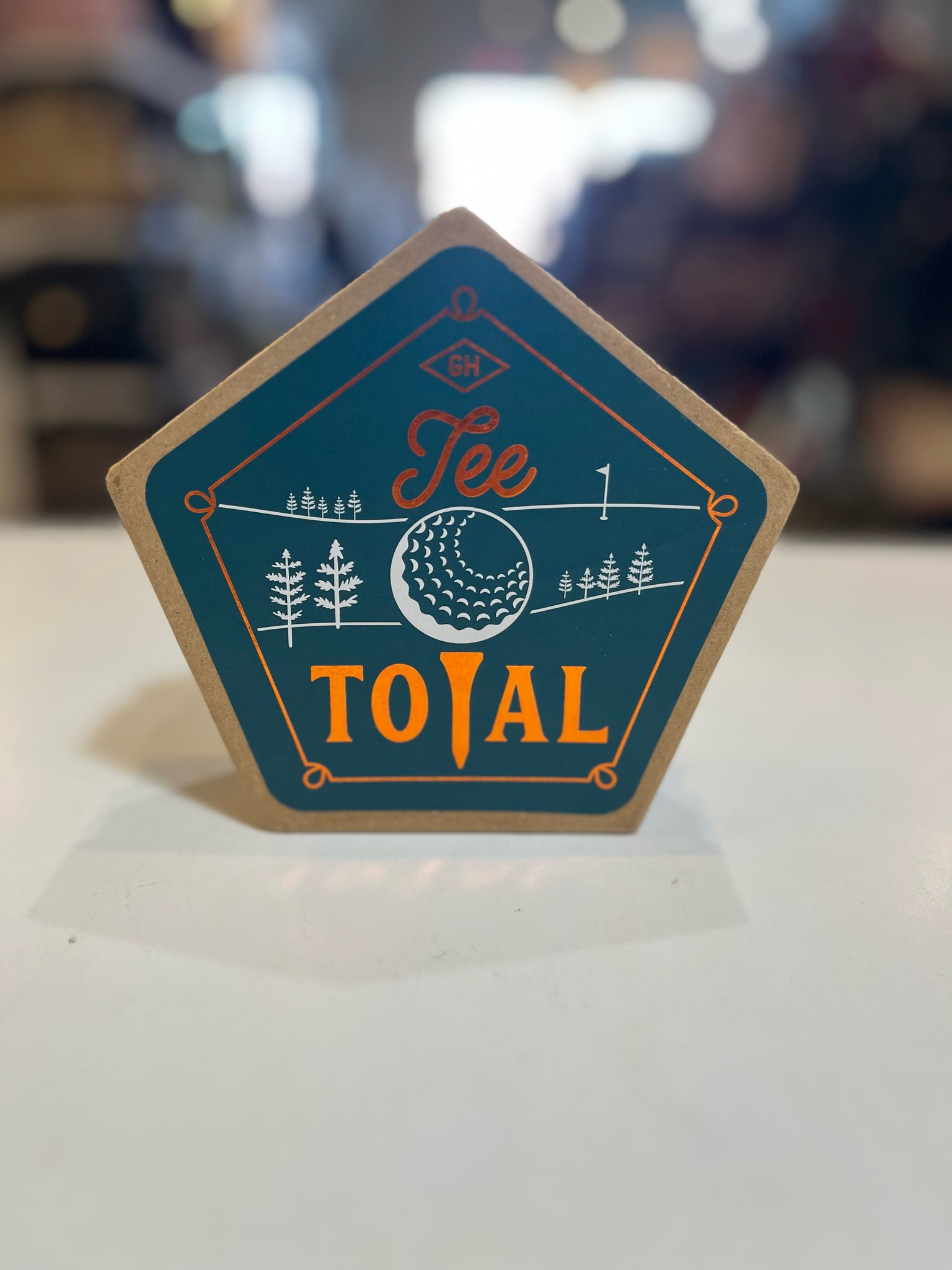 “Tee Total” Coasters Set