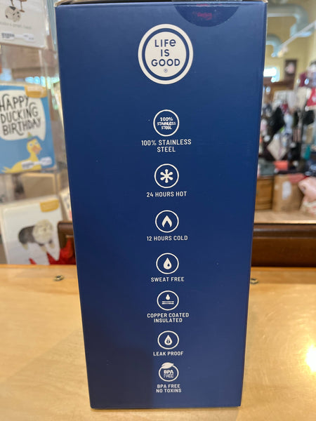 NIB Life Is Good “Namaste” Waterbottle