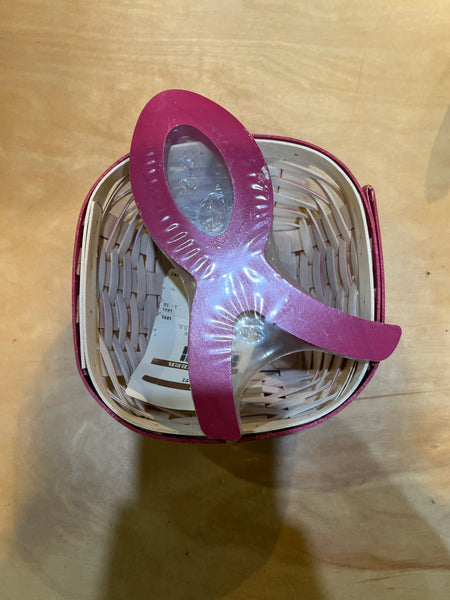 Rare Longaberger "Horizon of Hope w/ Ribbon Topper" Basket