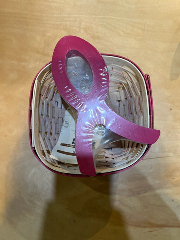 Rare Longaberger "Horizon of Hope w/ Ribbon Topper" Basket