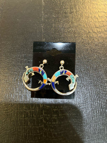 Lizard Multi-stone Earrings