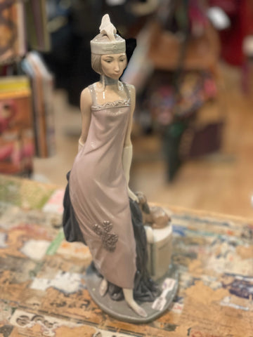 Lladro Flapper Figurine