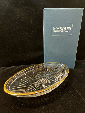 Marquis Waterford Hanover Gold Dish