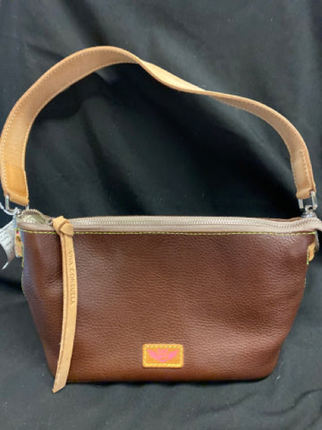 Viva Consuela 'Sally Your Way' Maroon Leather Handbag