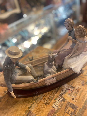 Lladro "Love Boat" Figurine