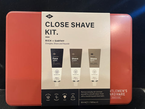 Gentlemen's Hardware Close Shave Kit