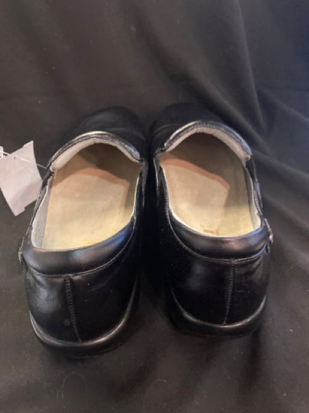 Alegria Black Leather Clogs Size 40